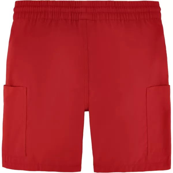 Nautica Boys Stretch Pullon Cargo Shorts Drawstring ClosureCardinal