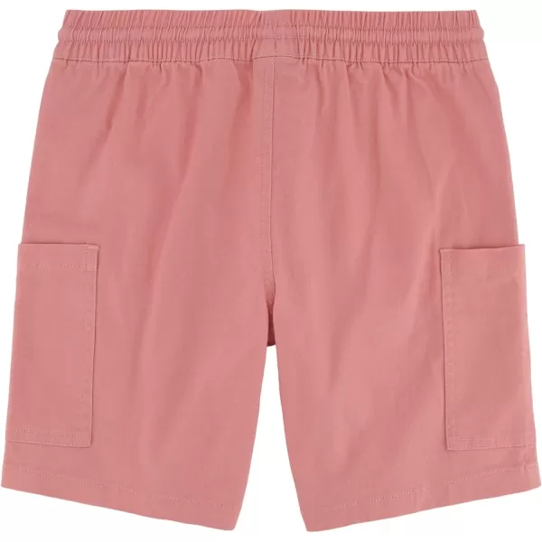 Nautica Boys Stretch Pullon Cargo Shorts Drawstring ClosureRosette Fc02