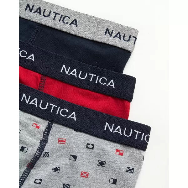 Nautica Boys Underwear  3 Pack Stretch Cotton Boxer Briefs Size 818NauticaBarbados