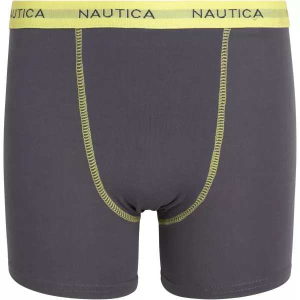 Nautica Boys Underwear  Performance Boxer Briefs 3 PackCamoGreyNavy