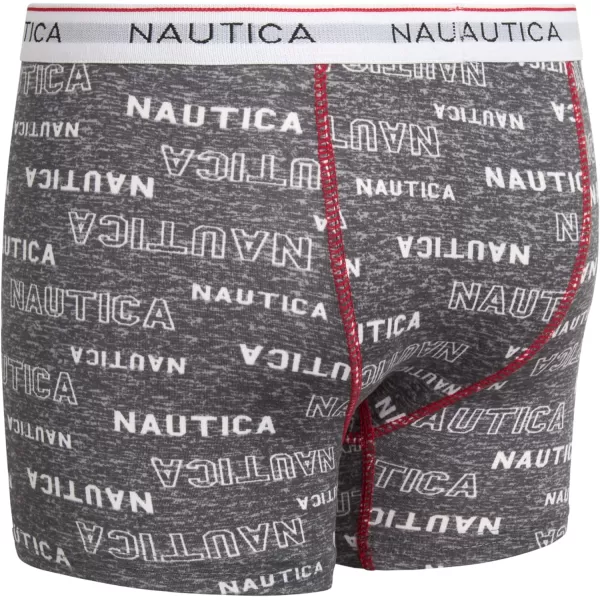 Nautica Boys Underwear  Performance Boxer Briefs 6 PackGreyCherryBlack