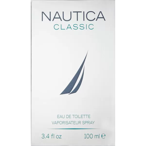 Nautica Classic Eau de Toilette for Men  Citrusy and Earthy Scent  Aromatic Notes of Bergamot Jasmine and Musk  Great for Everyday Wear  34 Fl Oz34 Fl Oz Pack of 1