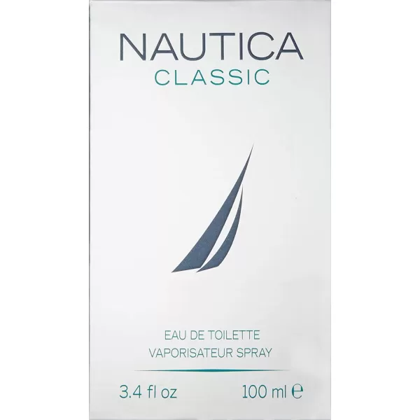 Nautica Classic Eau de Toilette for Men  Citrusy and Earthy Scent  Aromatic Notes of Bergamot Jasmine and Musk  Great for Everyday Wear  34 Fl Oz34 Fl Oz Nautica Blue  34 Ounce Classic