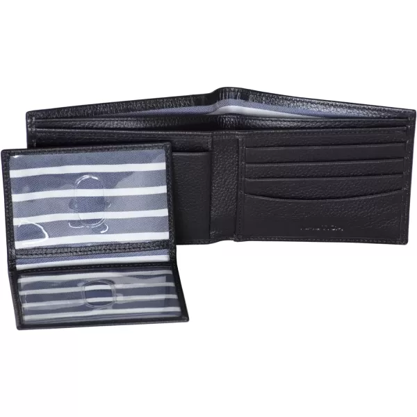Nautica Classic JClass Leather Bifold WalletNautica Classic Jclass Leather Bifold Wallet Black