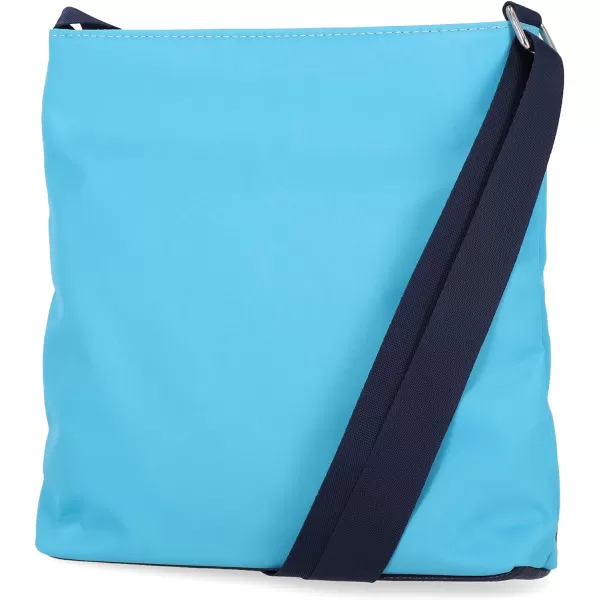 Nautica Diver Nylon Small Womens Crossbody Bag Purse with Adjustable Shoulder StrapScuba Blue