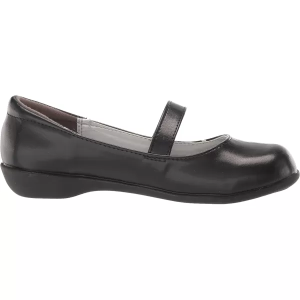 Nautica Girls Classic Mary Jane Oxford School Shoe  Perfect for Toddlers Little Kids and Big KidsBlack Doane