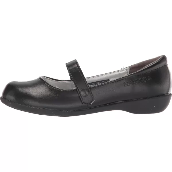 Nautica Girls Classic Mary Jane Oxford School Shoe  Perfect for Toddlers Little Kids and Big KidsBlack Doane