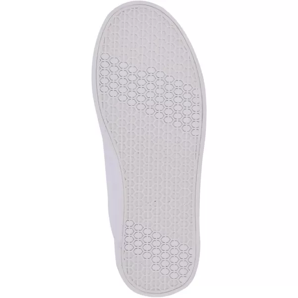 Nautica Girls Court Sneakers Stylish LowTop LaceUp and SlipOn Tennis Shoes in Big amp Little Kid SizesWhite Rainbow