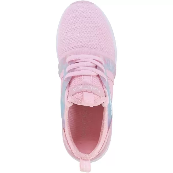 Nautica Girls Kids Sneakers Athletic Fashion LaceUp Tennis Sports Running ShoesBig Kid Little Kid ToddlerParks Pale Pink