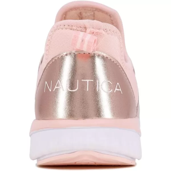 Nautica Girls Kids Sneakers Athletic Fashion LaceUp Tennis Sports Running ShoesBig Kid Little Kid ToddlerPink Rose Goldjuni