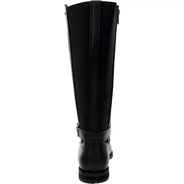 Nautica Girls Knee High Fashion Riding Boots YouthToddlerBig KidsLittle KidsToddlerBlack Feven