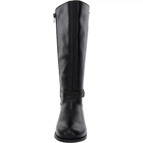 Nautica Girls Knee High Fashion Riding Boots YouthToddlerBig KidsLittle KidsToddlerBlack Feven