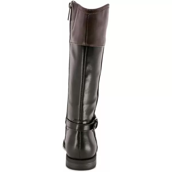 Nautica Girls Knee High Fashion Riding Boots YouthToddlerBig KidsLittle KidsToddlerVeah Black Brown