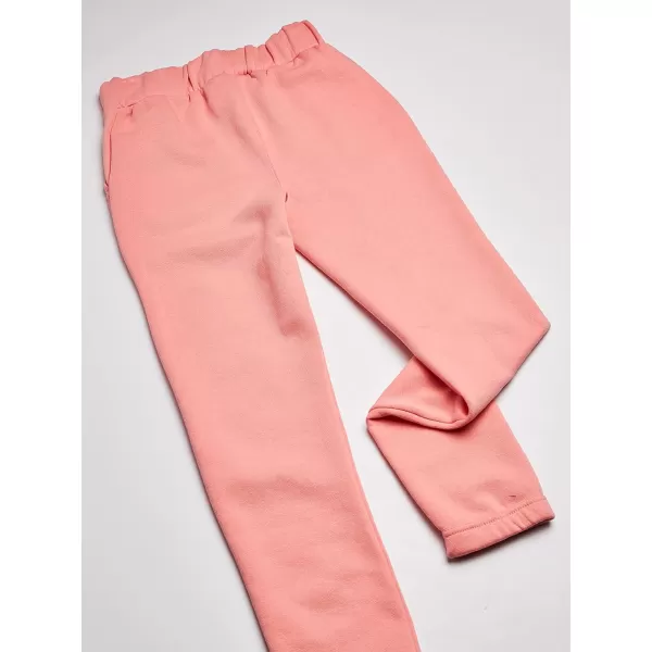 Nautica Girls Logo Sweatpants Fleece Joggers with Ribbed Cuffs  Functional Side PocketsFlamingo Pink