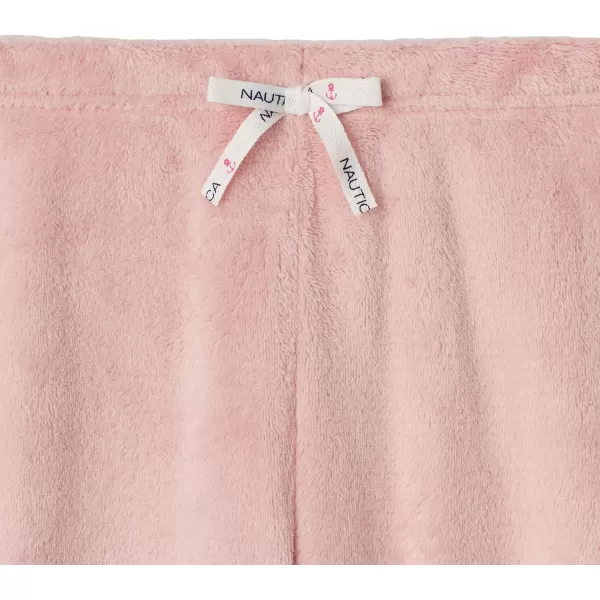 Nautica Girls Pajama Pants for Kids  2 Pack Sleep Pant for Girls Pajamas Soft Brushed Micro Sleepwear Bottoms for Little KidLight Pinkcream