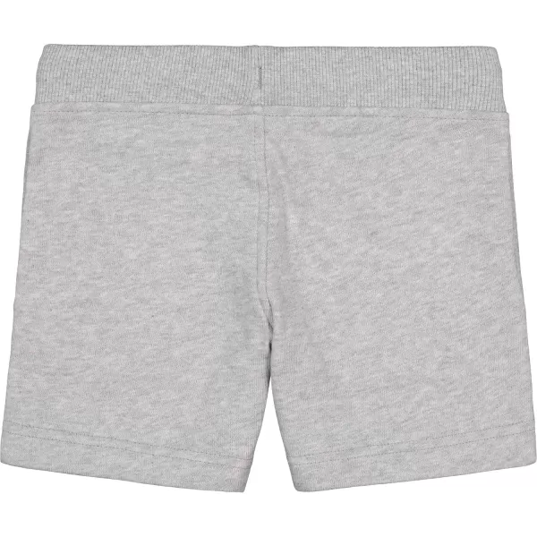 Nautica Girls Pullon Fleece Short with Drawstring amp Front PocketsGrey Heather
