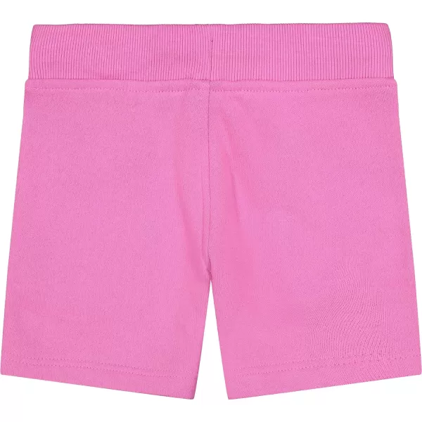 Nautica Girls Pullon Fleece Short with Drawstring amp Front PocketsRose