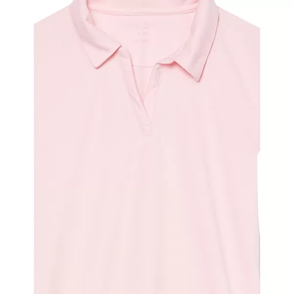 Nautica Girls School Uniform Short Sleeve Performance PoloLight Pink