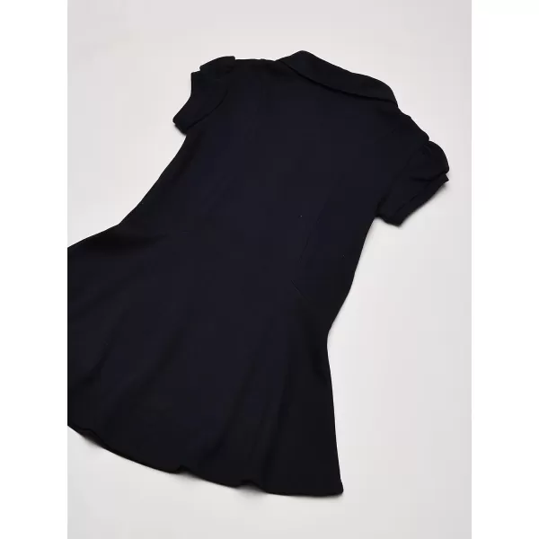Nautica Girls School Uniform Short Sleeve Polo DressNavyPrincess Seam