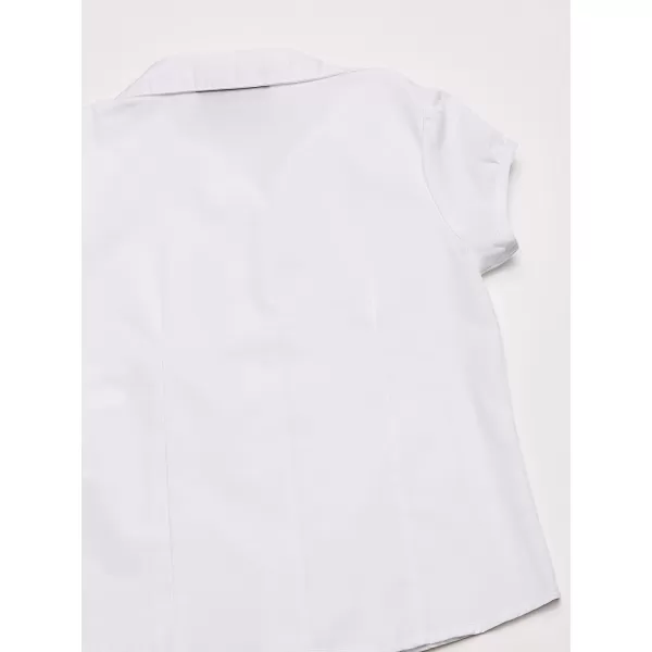 Nautica Girls Short Sleeve BlouseWhite