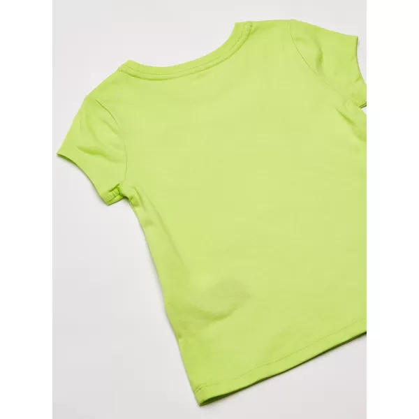 Nautica Girls Short Sleeve TShirt with Fun Graphic Design Cotton Tee with Tagless InteriorGreen Passport