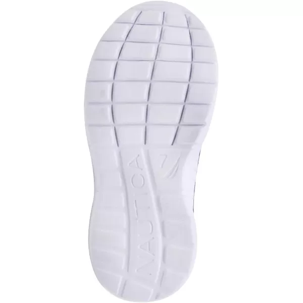 Nautica Girls SlipOn Sneaker  Athletic Running Kids Shoe for Walking Running Tennis and Sports ToddlerLittle KidBlack Tie Dye