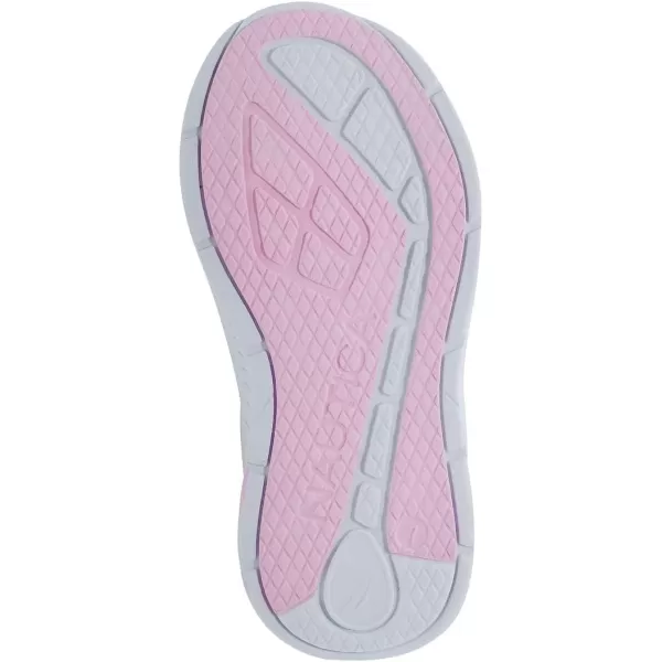 Nautica Girls SlipOn Sneaker  Athletic Running Kids Shoe for Walking Running Tennis and Sports ToddlerLittle KidSilver Met Mesh Pink