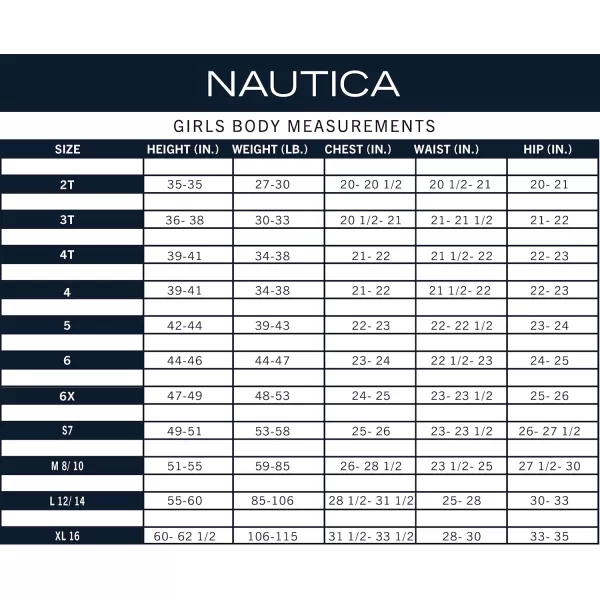 Nautica Girls TwoPiece Bikini Swimsuit Set UPF 50 Sun Protection QuickDry Bathing SuitCarnation Stripe