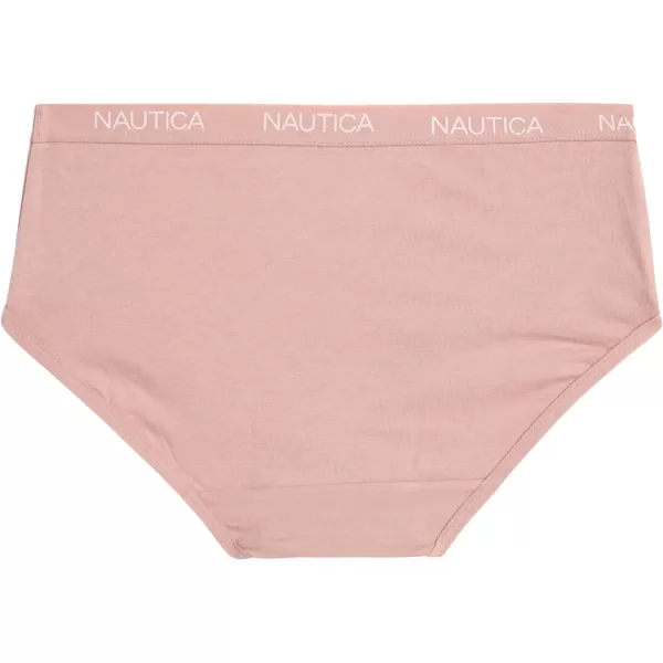 Nautica Girls Underwear  Stretch Cotton Briefs 5 PackHeather GreyIceTaupeNavy