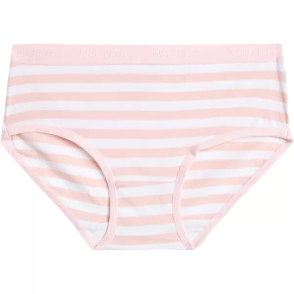 Nautica Girls Underwear  Stretch Cotton Briefs 5 PackHeather GreyPinkIceAsh