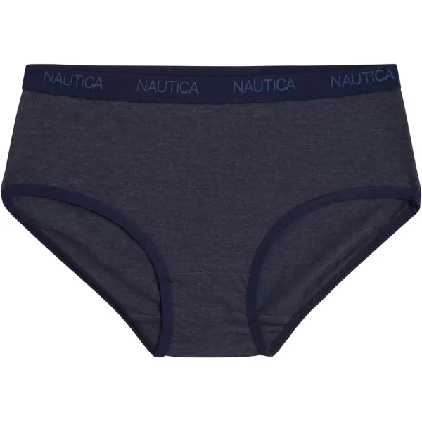 Nautica Girls Underwear  Stretch Cotton Briefs 5 PackHeather GreyPinkIceAsh