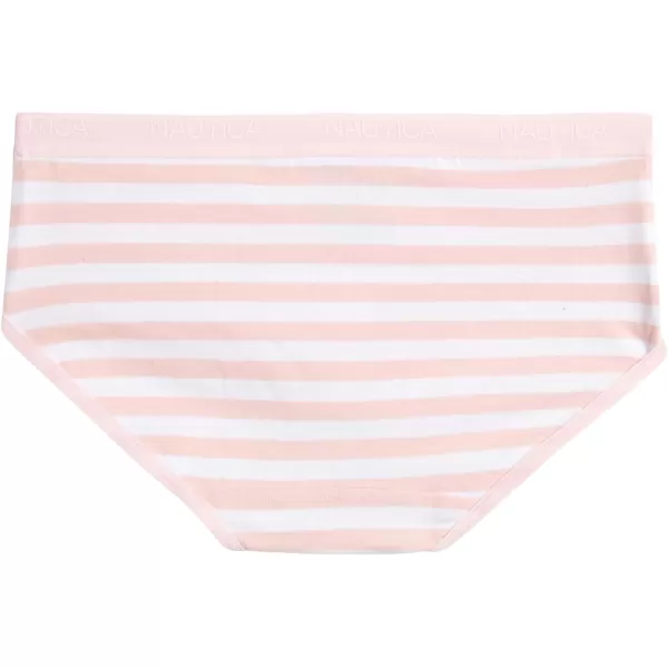 Nautica Girls Underwear  Stretch Cotton Briefs 5 PackHeather GreyPinkIceAsh