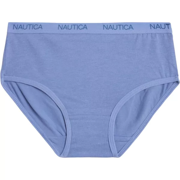 Nautica Girls Underwear  Stretch Cotton Briefs 5 PackHeather GreyPinkIceAsh