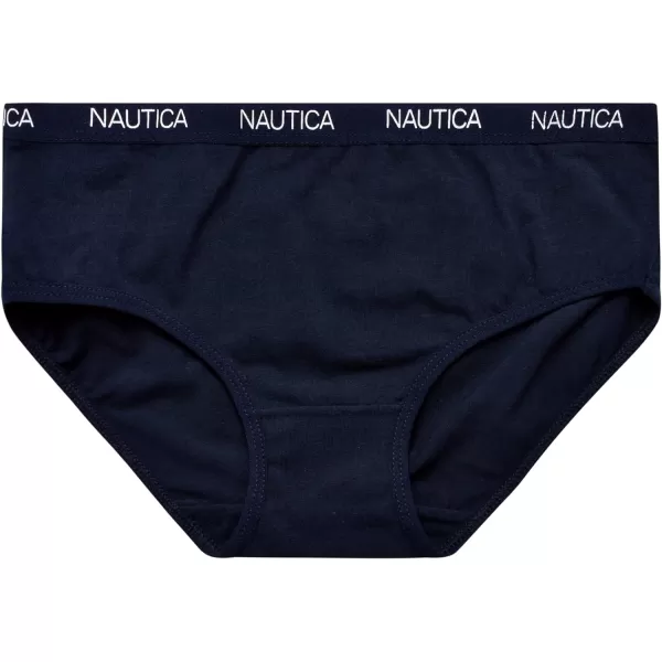 Nautica Girls Underwear  Stretch Cotton Briefs 5 PackNavy HeartNocturnal