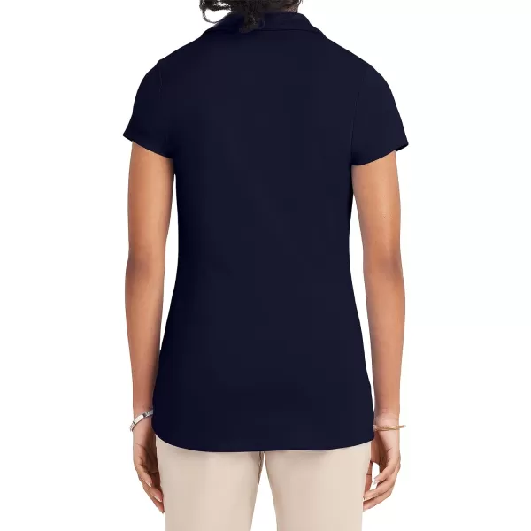 Nautica Juniors Uniform Short Sleeve Performance PoloNavy