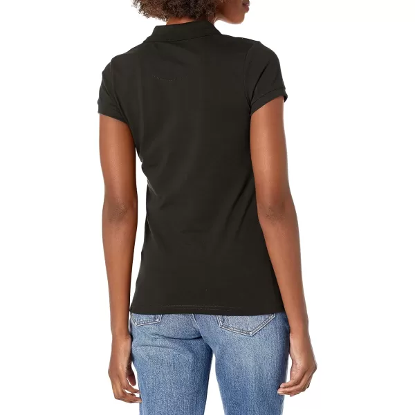 Nautica Juniors Uniform Short Sleeve Pique PoloBlack