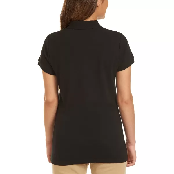 Nautica Juniors Uniform Short Sleeve Pique PoloBlack