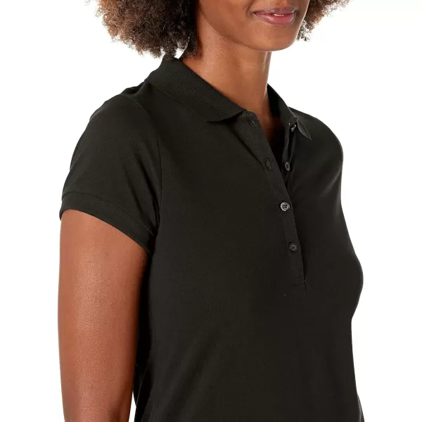 Nautica Juniors Uniform Short Sleeve Pique PoloBlack
