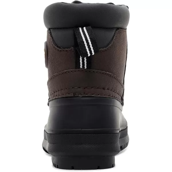 Nautica Kids Boys  Girls Duck Boots Kids Waterproof Rain Snow Boots Insulated Winter Boots ToddlerLittleBig KidBrownyarmuk