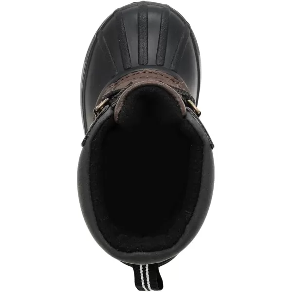Nautica Kids Boys  Girls Duck Boots Kids Waterproof Rain Snow Boots Insulated Winter Boots ToddlerLittleBig KidBrownyarmuk