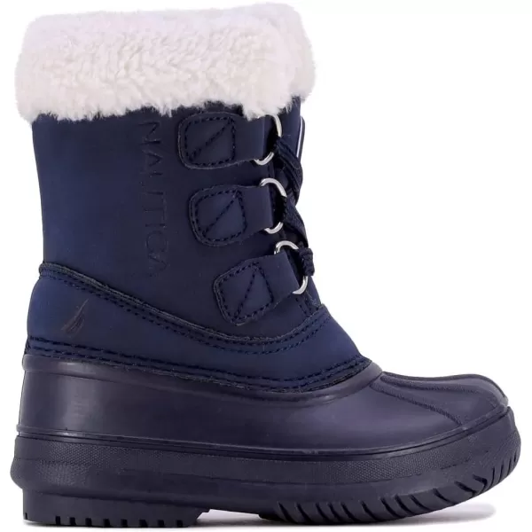 Nautica Kids Boys  Girls Duck Boots Kids Waterproof Rain Snow Boots Insulated Winter Boots ToddlerLittleBig KidNavyayce