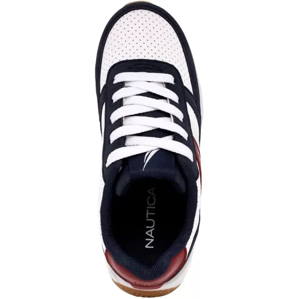 Nautica Kids Boys Casual LaceUp Fashion Sneakers Oxford Comfortable Walking Shoe Big Kid  Little Kid  ToddlerAmericana