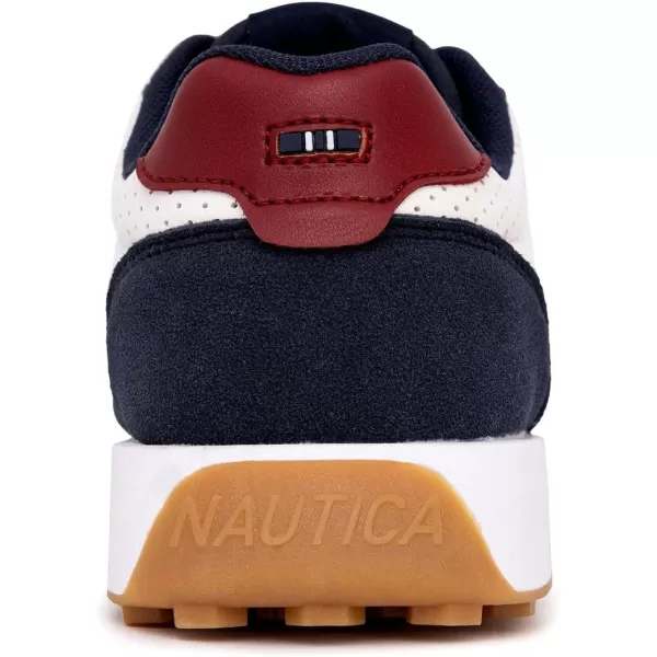 Nautica Kids Boys Casual LaceUp Fashion Sneakers Oxford Comfortable Walking Shoe Big Kid  Little Kid  ToddlerAmericana