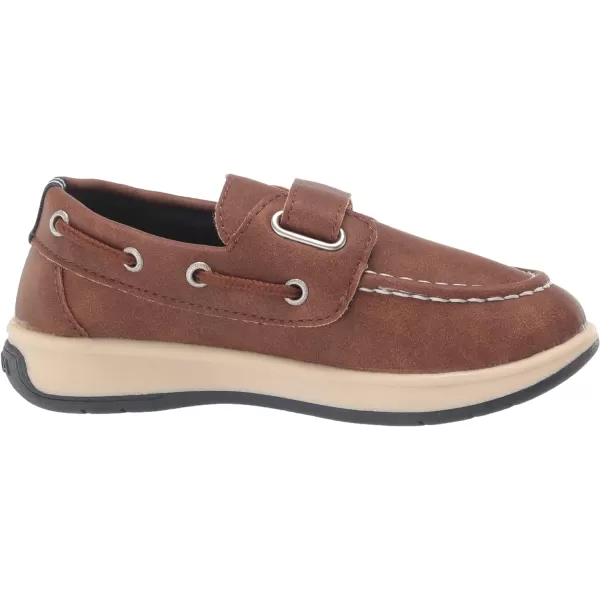 Nautica Kids Boys Loafers Casual One Strap Boat Shoes  ToddlerLittle KidTetontan Pebbled