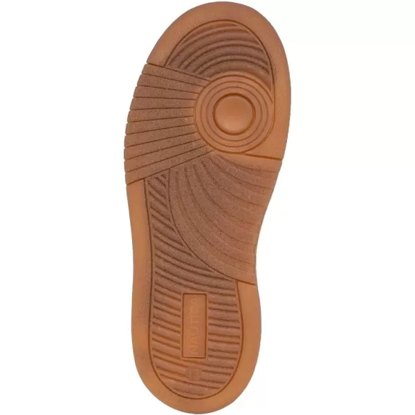 Nautica Kids Boys LowTop LaceUp Fashion Sneakers Stylish Dress Shoes for Youth  Ideal for Tennis and Walking Big KidLittle KidWhite Lucky Gum