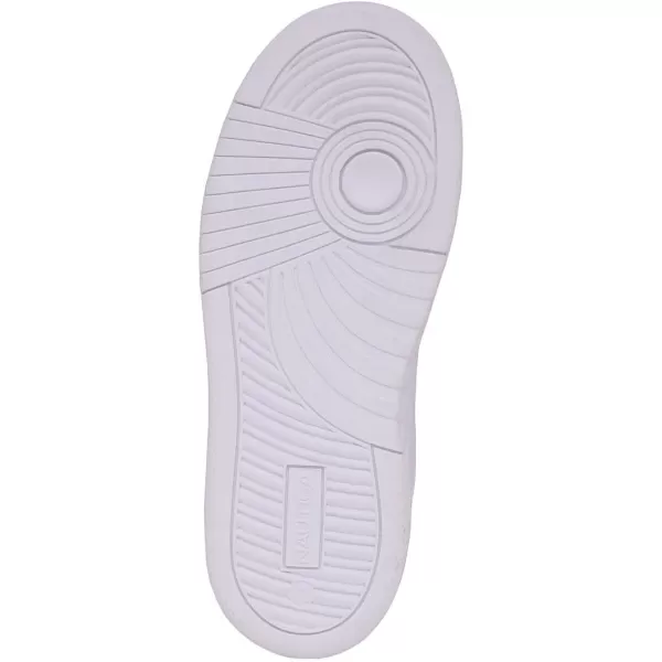 Nautica Kids Boys LowTop LaceUp Fashion Sneakers Stylish Dress Shoes for Youth  Ideal for Tennis and Walking Big KidLittle KidWhite Mono