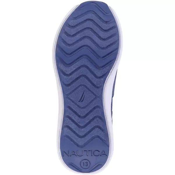 Nautica Kids Boys Youth Athletic Fashion Sneaker Running Shoe Slip On Little KidBig KidAlois Sagaocean Blue White