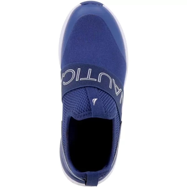 Nautica Kids Boys Youth Athletic Fashion Sneaker Running Shoe Slip On Little KidBig KidAlois Sagaocean Blue White
