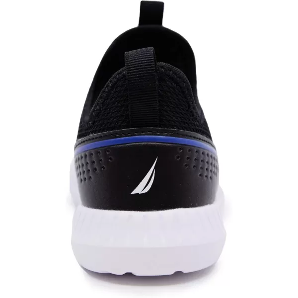 Nautica Kids Boys Youth Athletic Fashion Sneaker Running Shoe Slip On Little KidBig KidAloisblackCobalt