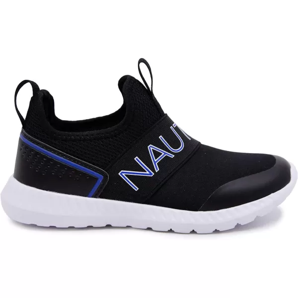 Nautica Kids Boys Youth Athletic Fashion Sneaker Running Shoe Slip On Little KidBig KidAloisblackCobalt